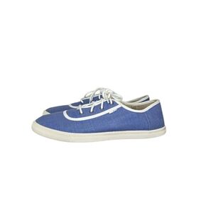 TOMS Carmel Canvas Lace Up Lifestyle Women's Blue Sneakers Size 10 10012422